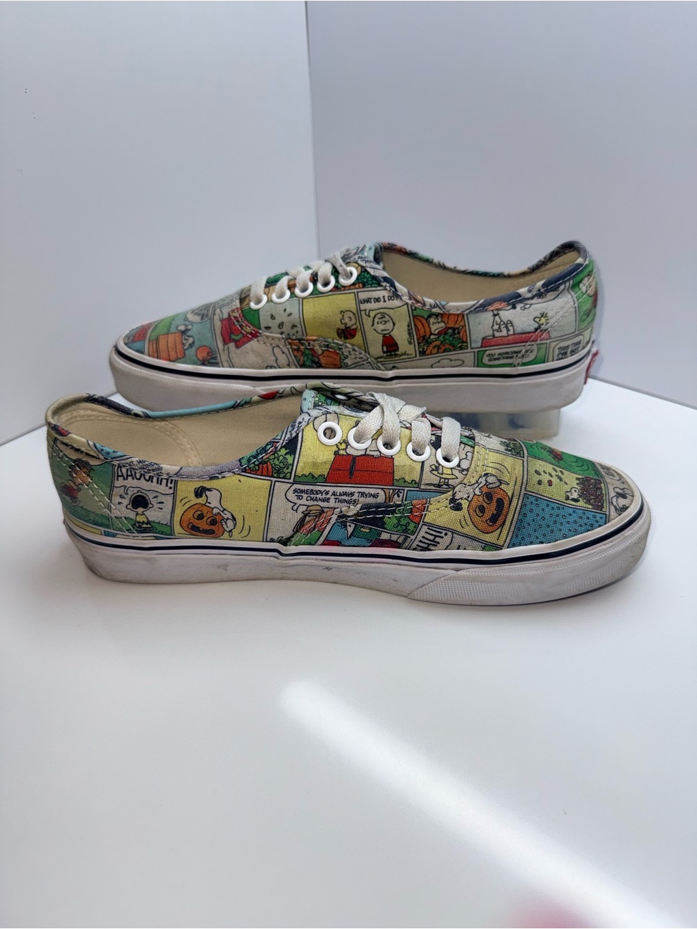 Vans Authentic “Peanuts Comic Strip” Low-Top Sneakers